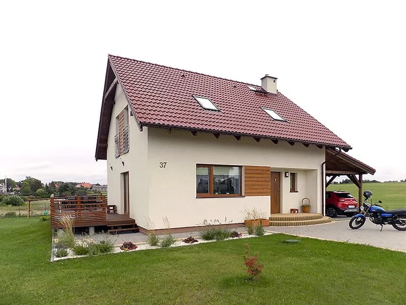 Czerwona dachówka jaka elewacja - kolory, które zachwycą i pasują