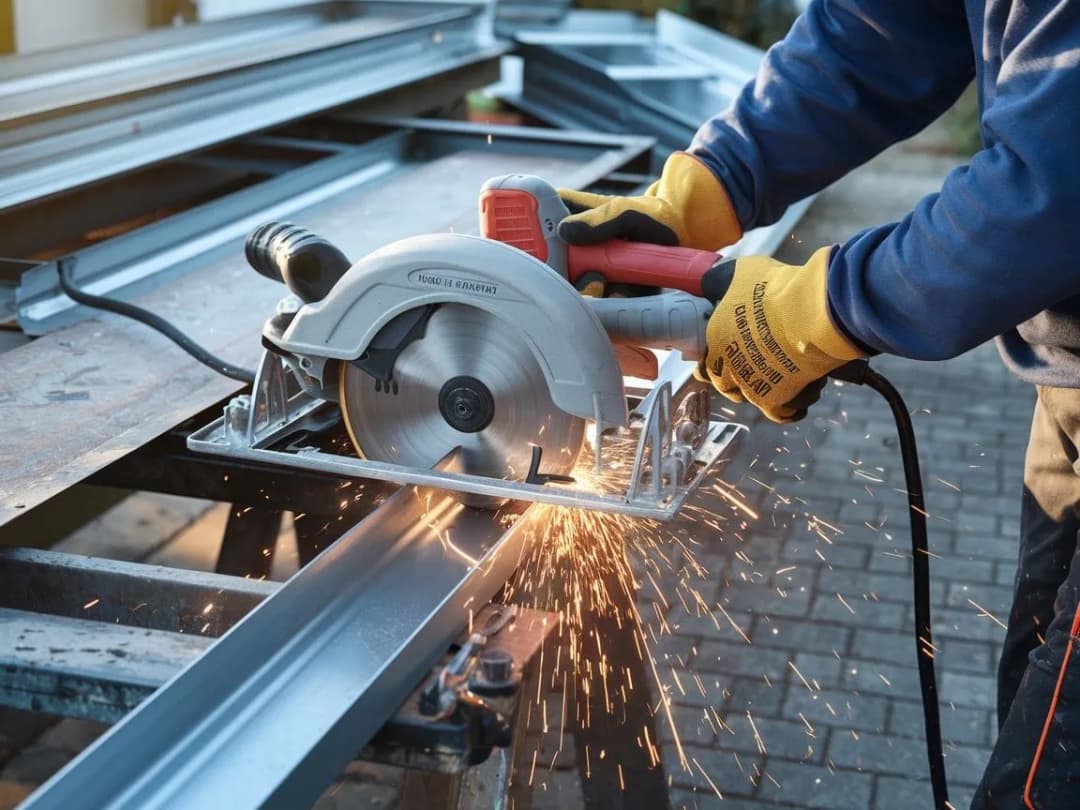 Jak skutecznie ciąć rynny stalowe bez uszkadzania ich powłoki